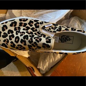 Vans Leopard Print PRICE IS FIRM
